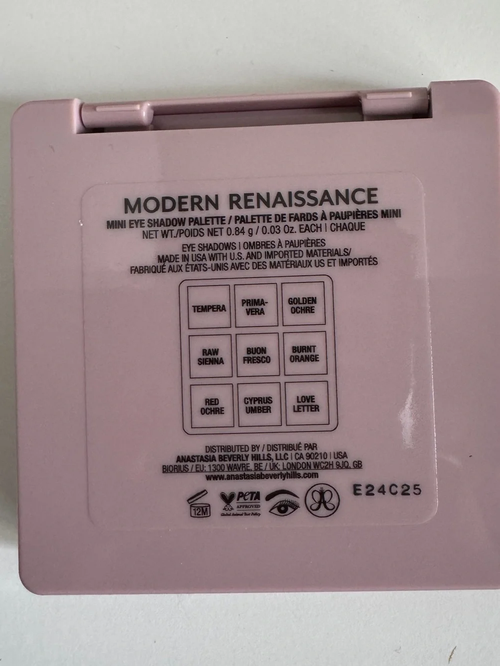 NIB Anastasia Beverly Hills Modern Renaissance Eyeshadow Palette